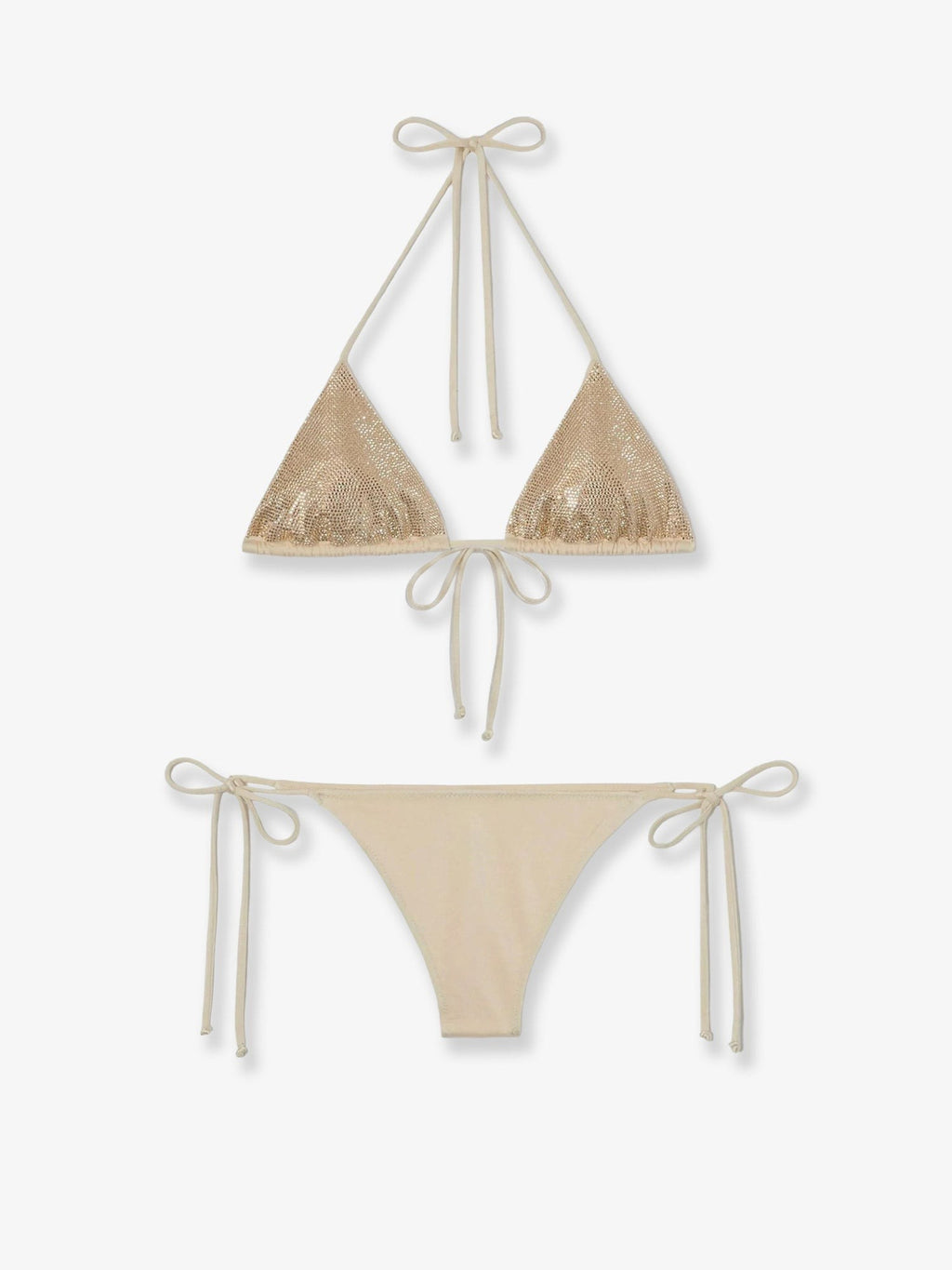 Mc2 Saint Barth Women's Maleah Bikini in Nylon Shinystrass