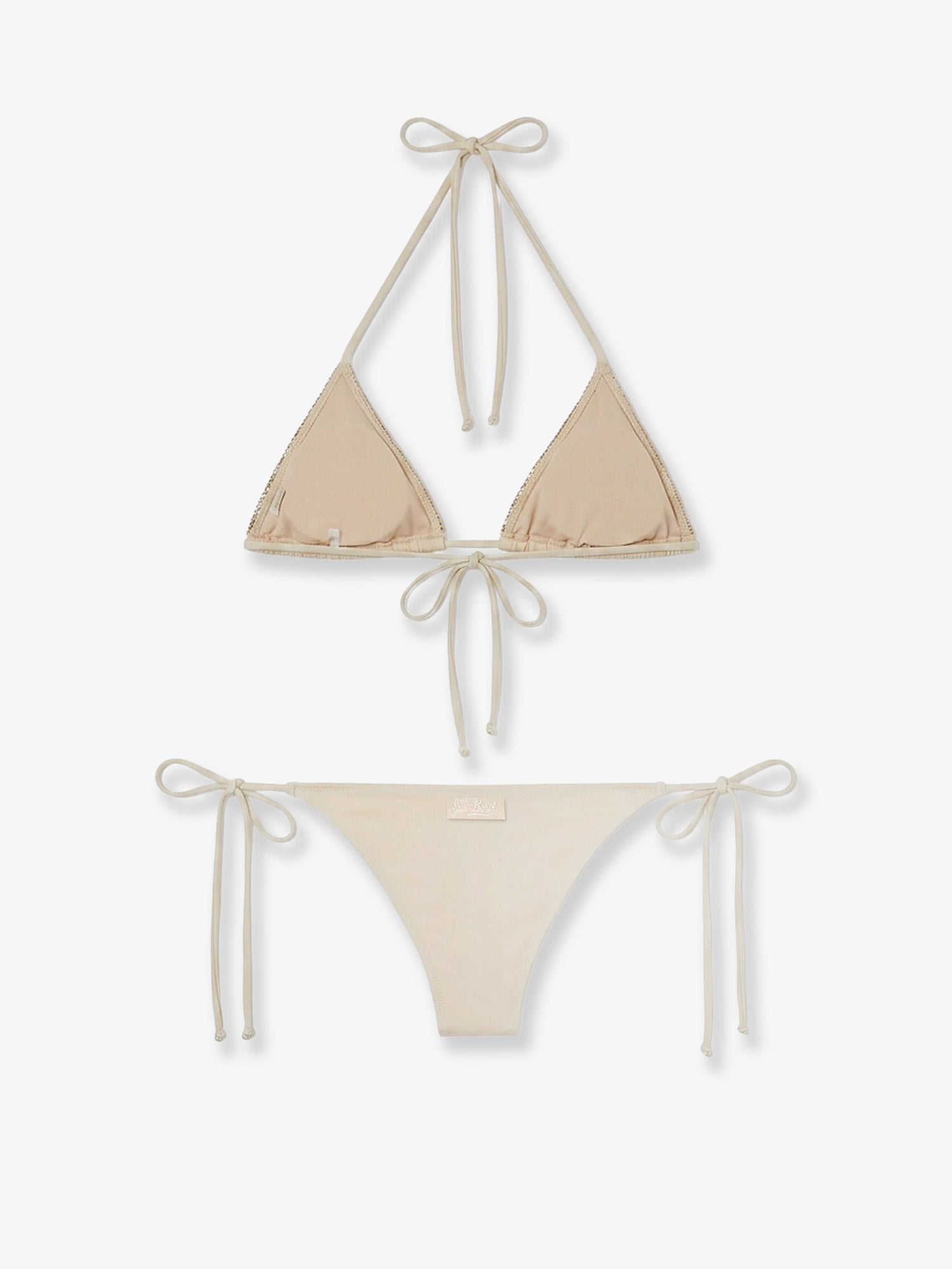 Mc2 Saint Barth Women's Maleah Bikini in Nylon Shinystrass