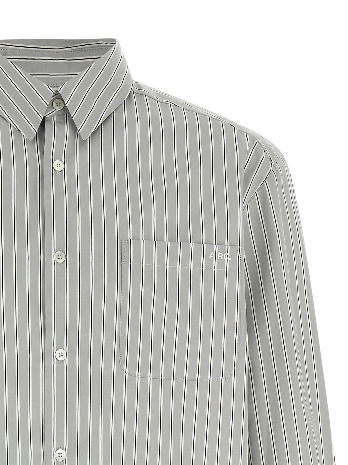 A.P.C Malo Shirt Grey, view 3