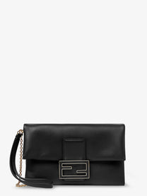 Fendi Women's Mamma Baguette Pouch Black
