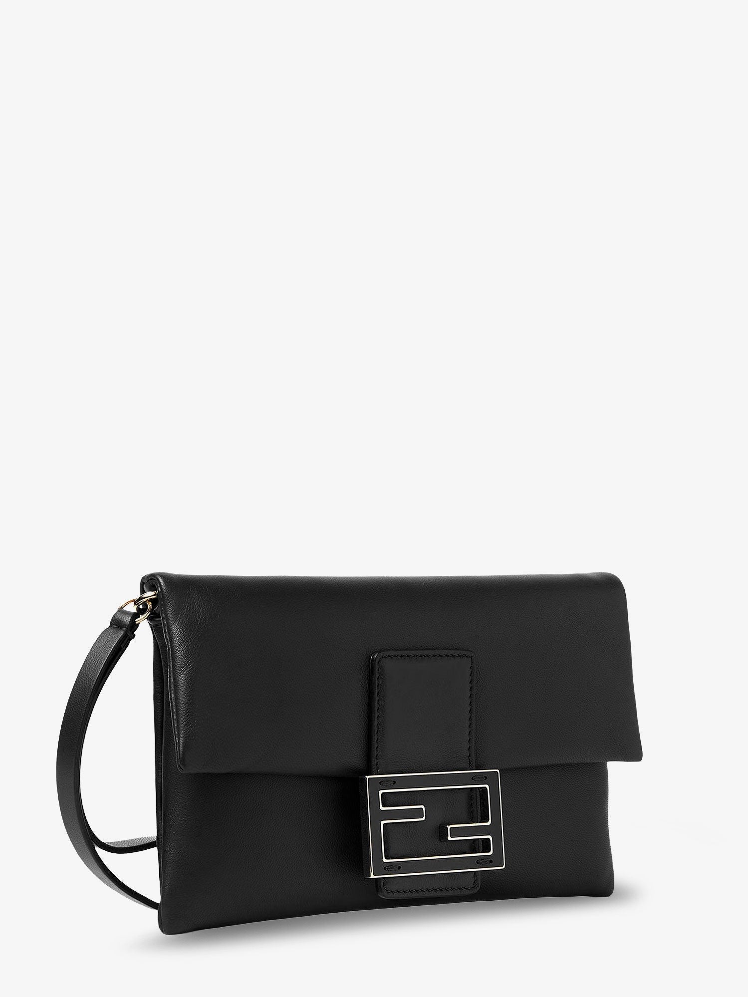 Fendi Women's Mamma Baguette Pouch Black