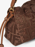 Fendi Women's Mamma Baguette Medium Raffia Handbag SELLIER+OS