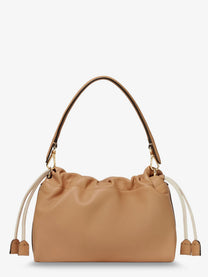 Fendi Women's Mamma Baguette Small Leather Crossbody Bag Brown