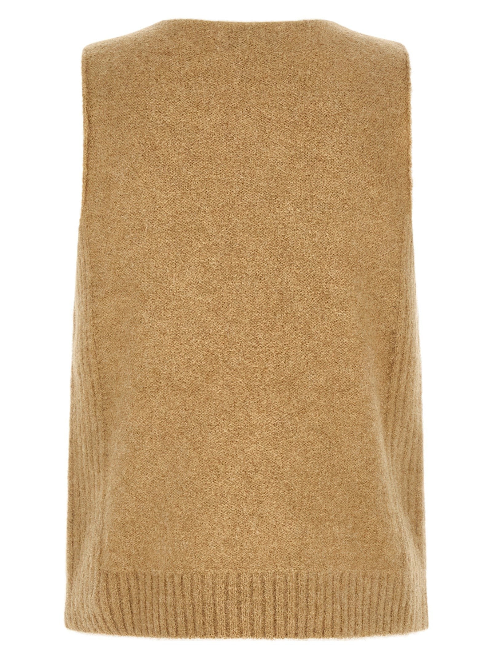 Dries Van Noten Manado Vest Beige