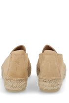 Manebi Women's Espadrilles with Doppia Suola Beige, view 4