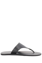Manebi Women's Leather Sandals Black