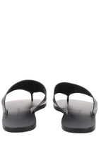 Manebi Women's Leather Sandals Black, view 4