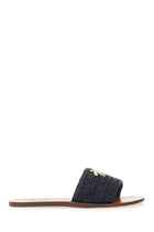 Manebi Women's Slide Sandal Blue