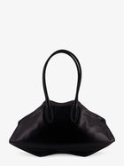 Alexander McQueen Women's Manta Leather Shoulder Bag Black, view 3
