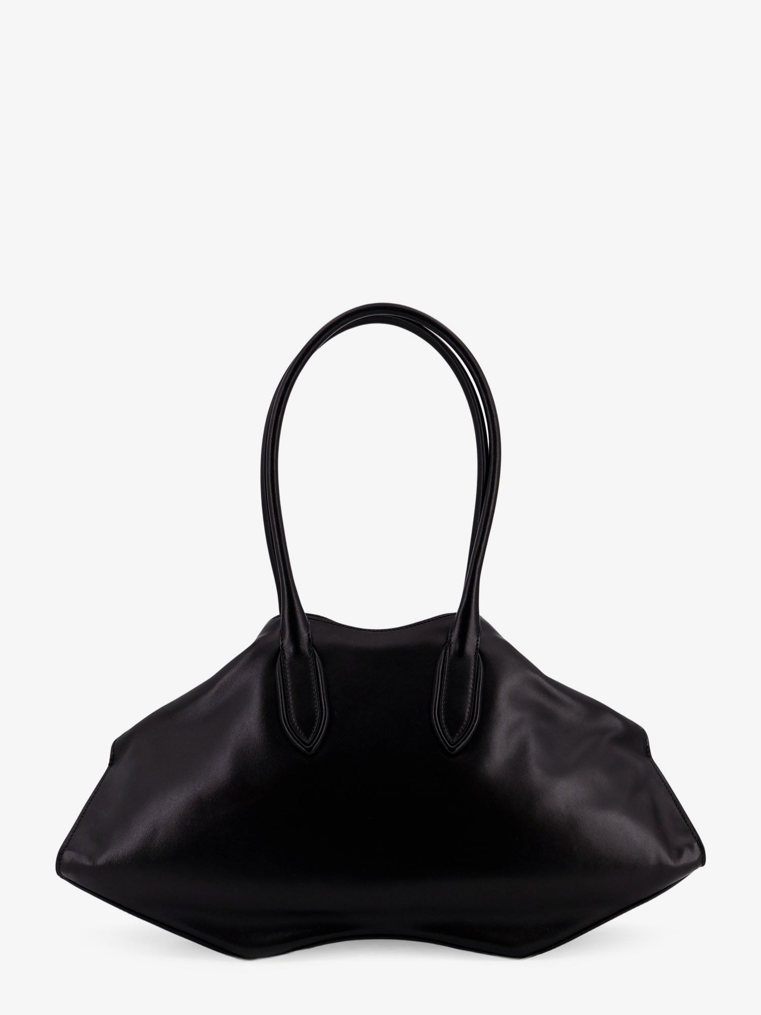 Alexander McQueen Women's Manta Leather Shoulder Bag Black
