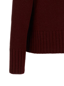 S MAX MARA Mantova High Neck Sweater Red