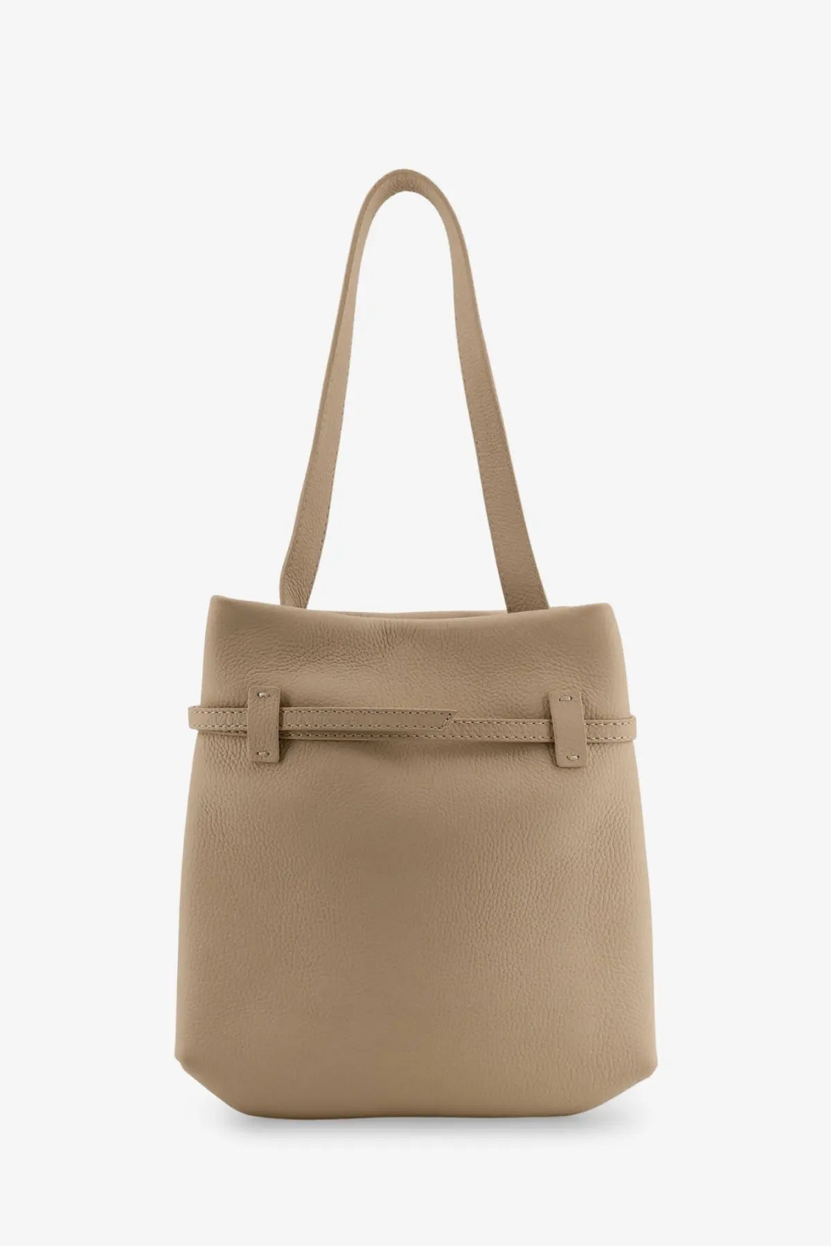 Manu Atelier Women's Mini Tote Du Jour Leather Shoulder Bag White, view 2