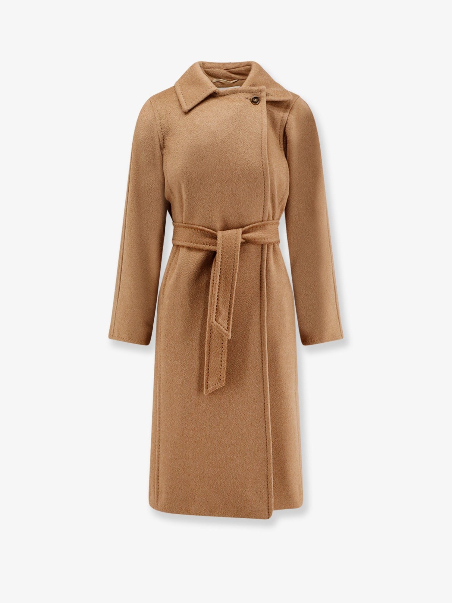 Max Mara Women's Manuela Camel Hair Coat Beige