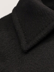 Max Mara Women's Manuela Camel Hair Coat Black