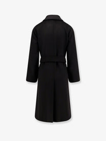 Max Mara Women's Manuela Camel Hair Coat Black
