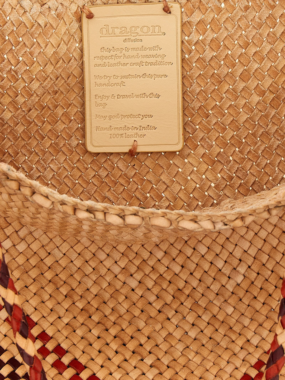 Dragon Diffusion Maori Sophie Large Shopping Bag Gold