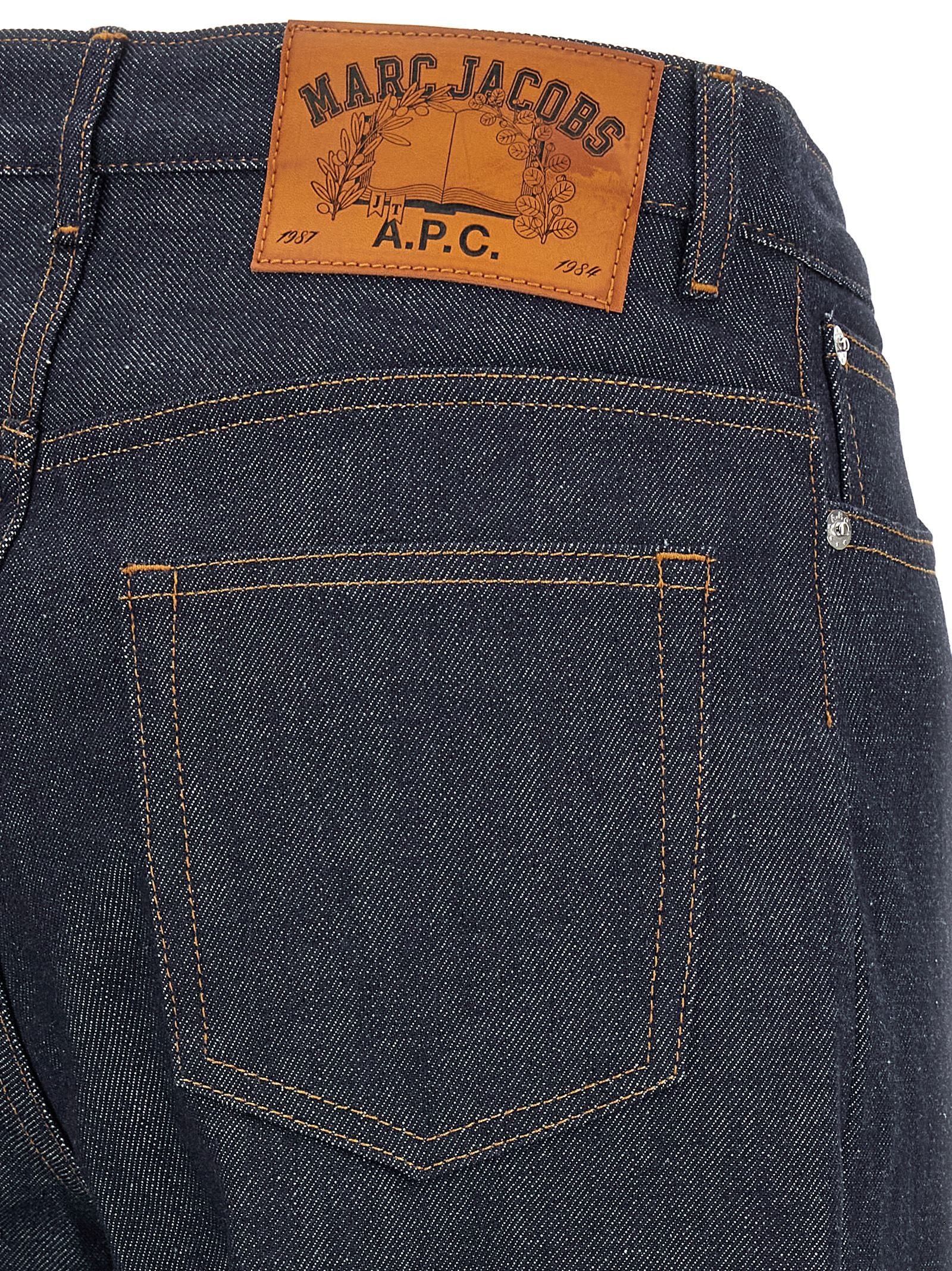A.P.C Marc Jacobs Capsule the Jean Apcjeans Blue