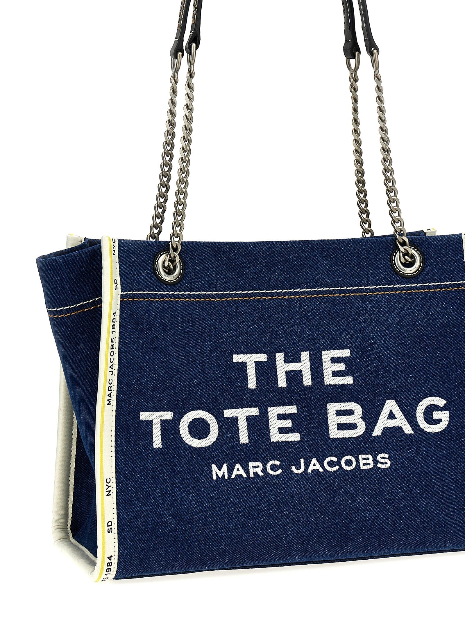 MARC JACOBS - MARC JACOBS - ’The Denim Chain Medium Tote’ shoulder bag - Women’s Bags