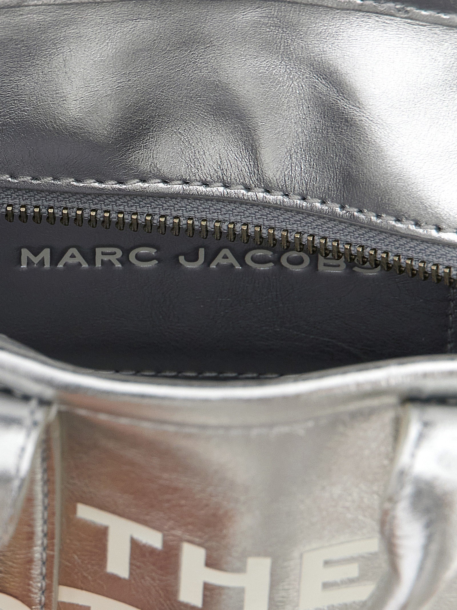 MARC JACOBS - MARC JACOBS - ’The Metallic Leather Crossbody Tote’ crossbody bag - Women’s Bags