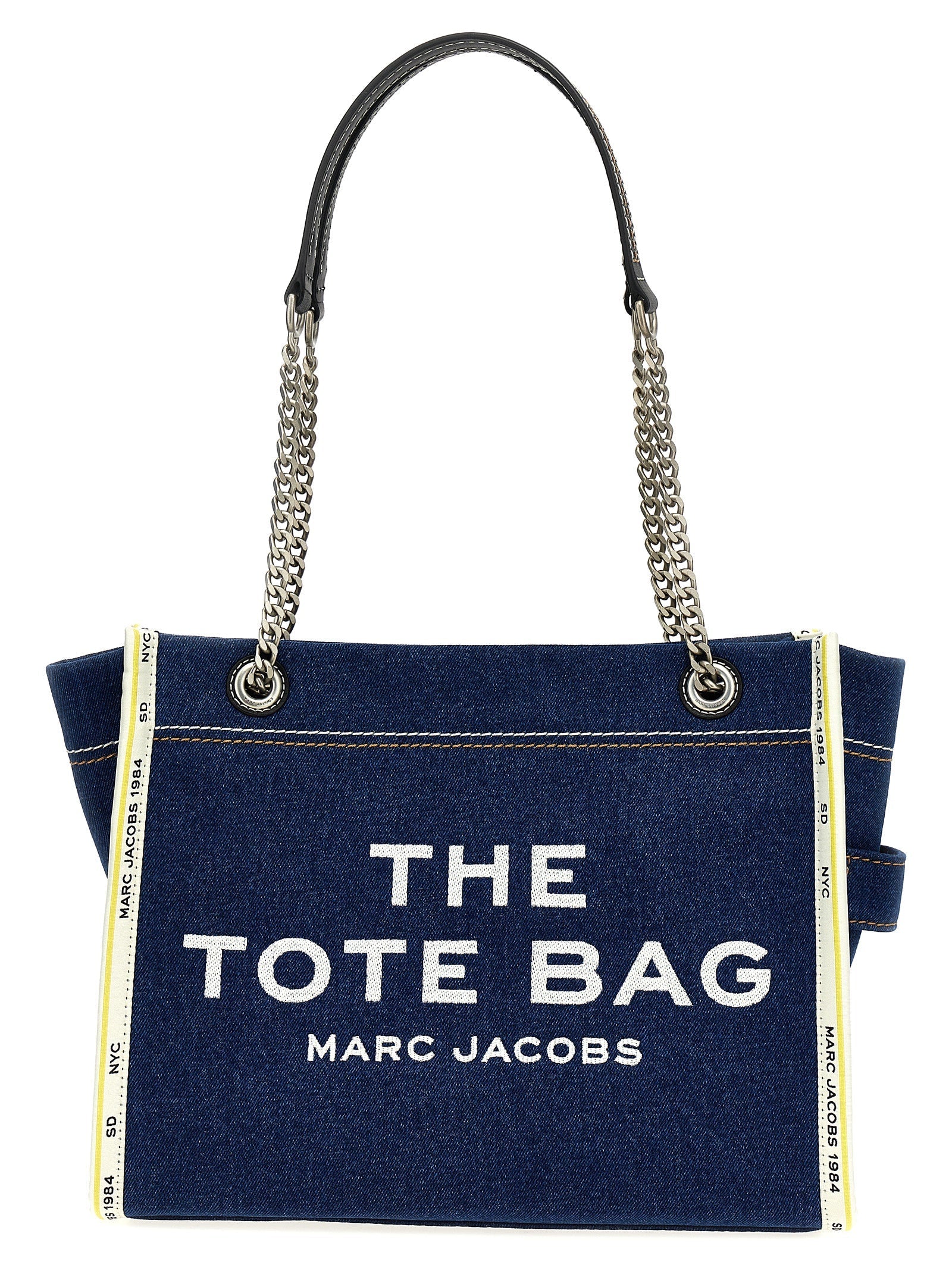 MARC JACOBS - MARC JACOBS - ’The Denim Chain Medium Tote’ shoulder bag - Women’s Bags