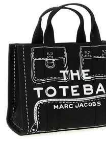 MARC JACOBS - MARC JACOBS - ’The TrompeL’Oeil Cargo CanvasMedium’ handbag - Women’s Bags