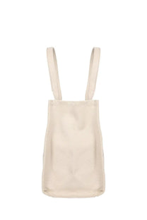 Marc Jacobs women’s borsa the tote large beige canvas bag with slender shoulder straps for everyday use