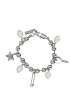 Marc Jacobs Women's Punk Beauty Bracelet Silver, view 2