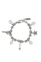 Marc Jacobs Women's Punk Beauty Bracelet Silver