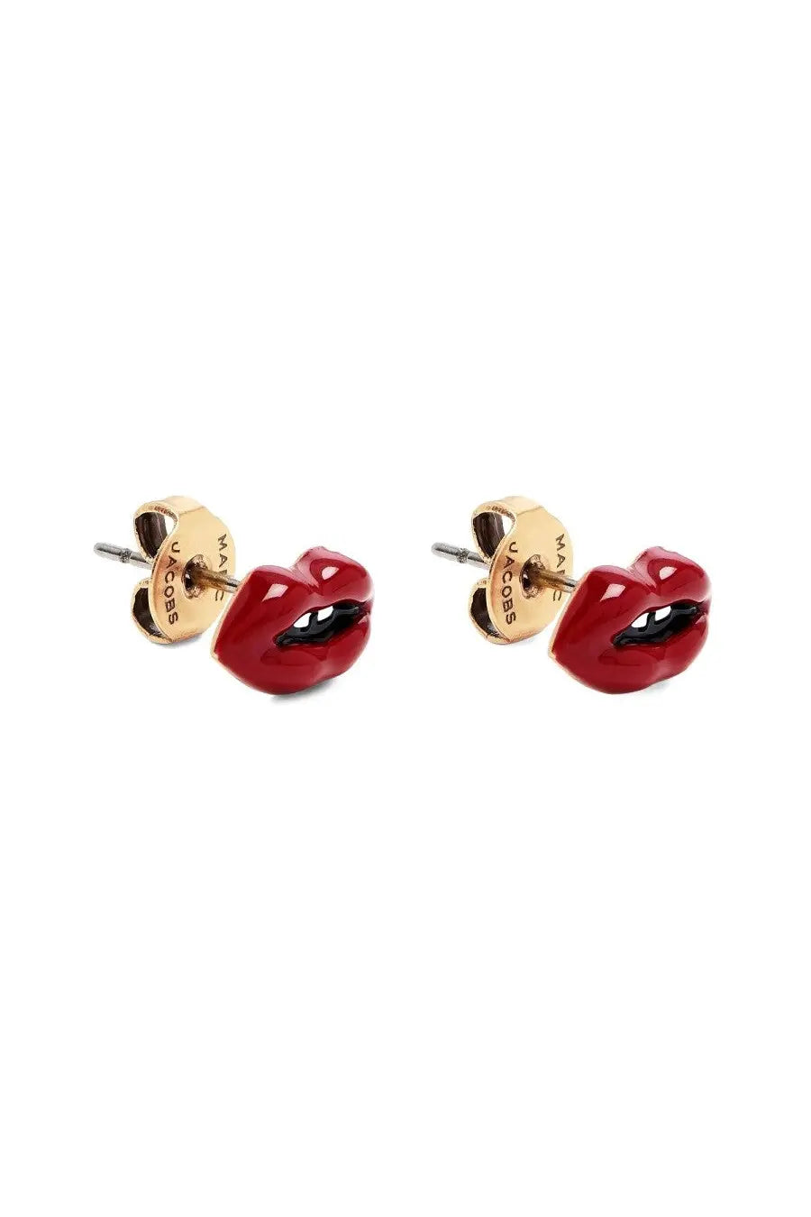 Marc Jacobs Women's Lips Earrings Gold, view 2