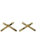 Marc Jacobs Women's the Lingerie Bow Earrings Gold, view 2