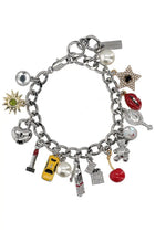 Marc Jacobs Women's Trinket Charm Bracelet Silver