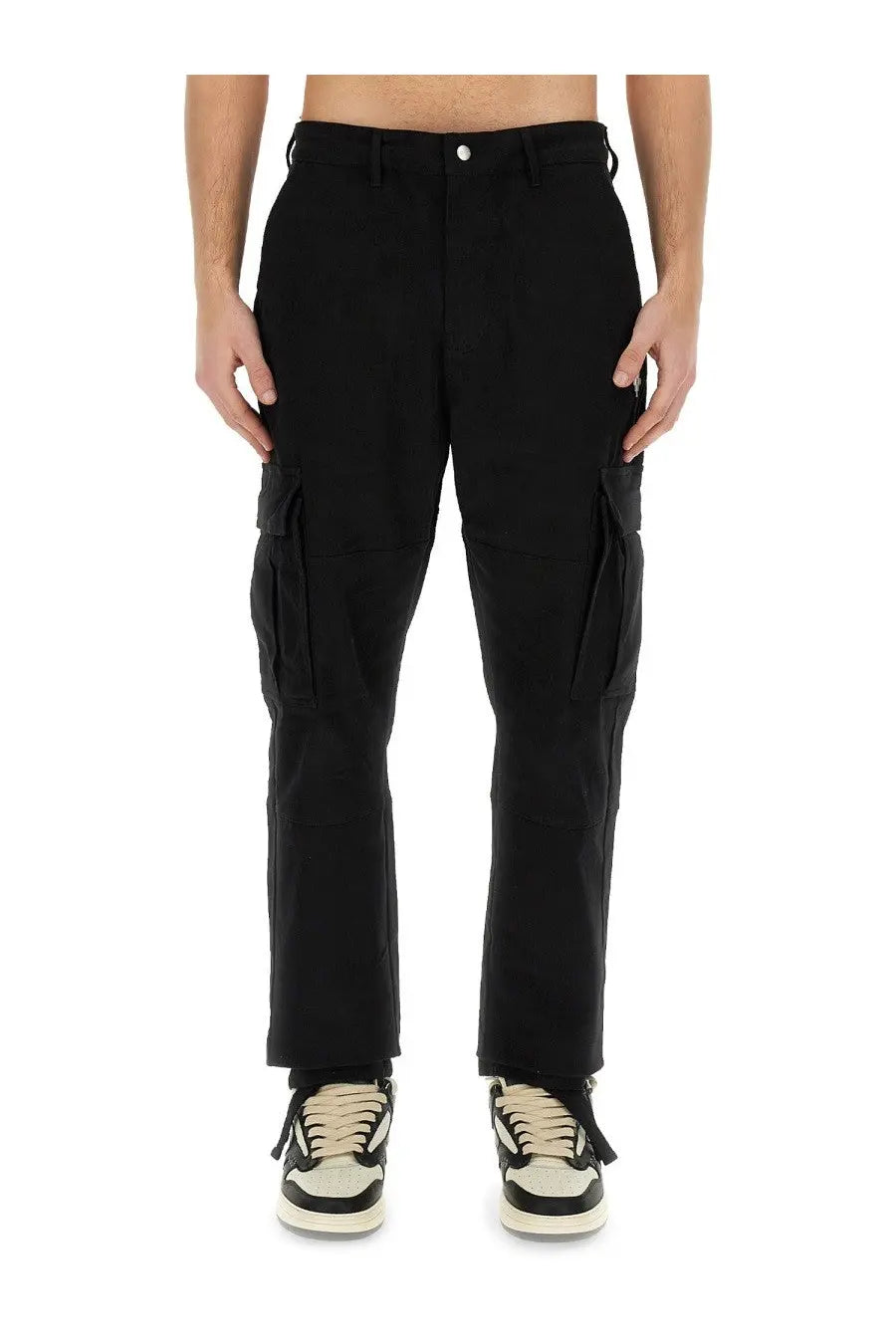 Marcelo Burlon County Of Milan Men's Cargo Pants Black