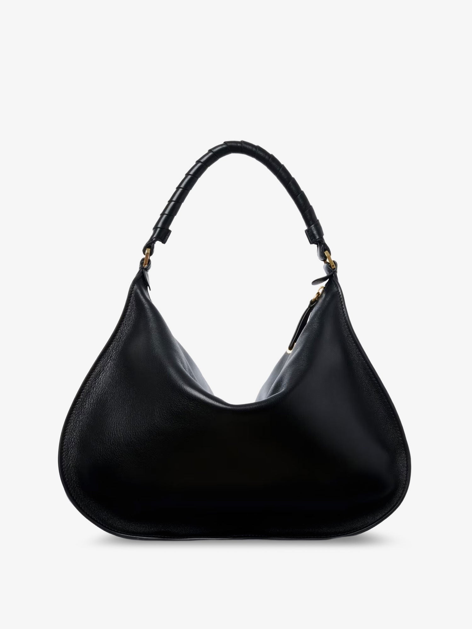 Chloé Women's Marcie Medium Leather Shoulder Bag Black