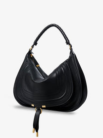 Chloé Women's Marcie Medium Leather Shoulder Bag Black