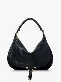 Chloé Women's Marcie Medium Leather Shoulder Bag Black