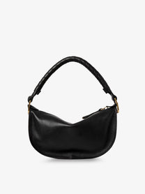 Chloé Women's Marcie Mini Leather Crossbody Bag Black, view 2