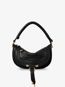 Chloé Women's Marcie Mini Leather Crossbody Bag Black