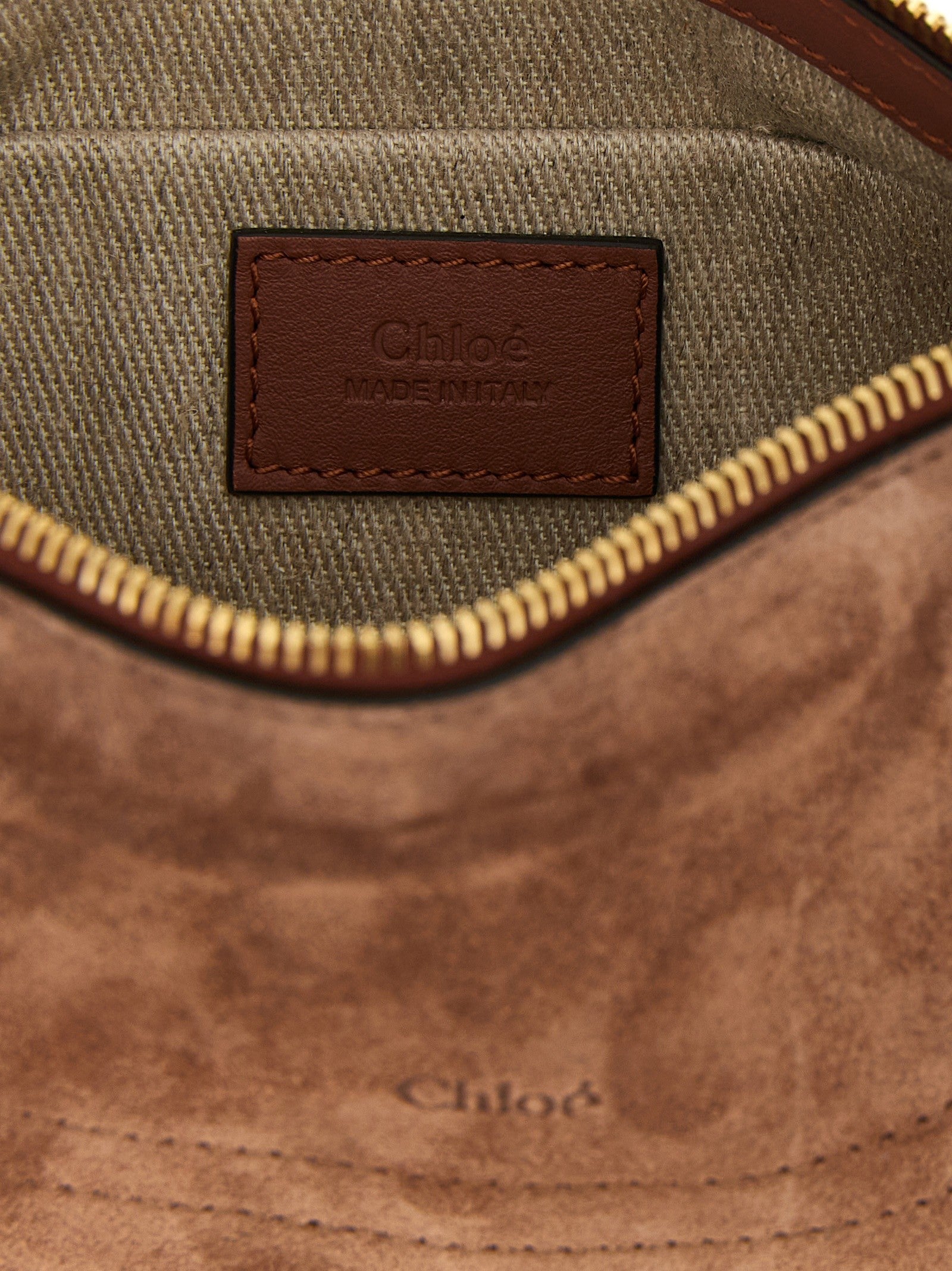 Chloé Marcie Mini Shoulder Bag Brown