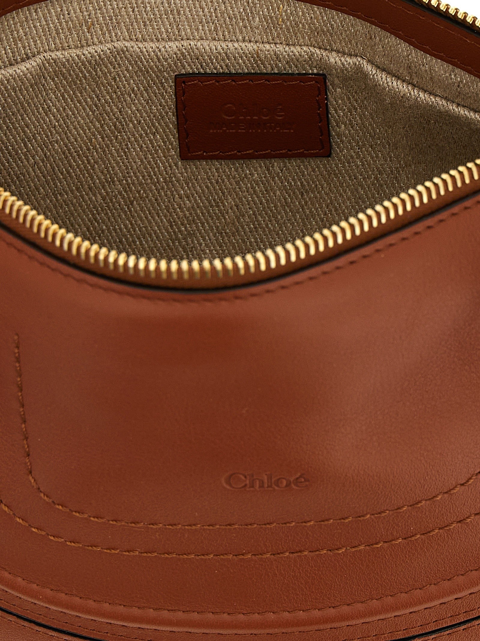 Chloé Marcie Mini Shoulder Bag Brown