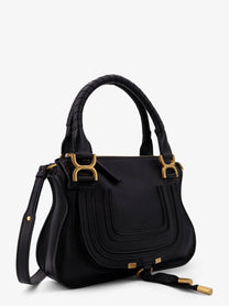 Chloé Women's Marcie Small Leather Crossbody Bag Black