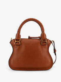 Chloé Women's Marcie Small Leather Shoulder Bag Beige