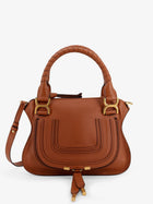 Chloé Women's Marcie Small Leather Shoulder Bag Beige