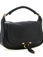 Chloé Women's Marcie Small Leather Shoulder Bag Black, view 3