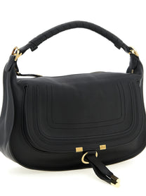 Chloé Women's Marcie Small Leather Shoulder Bag Black