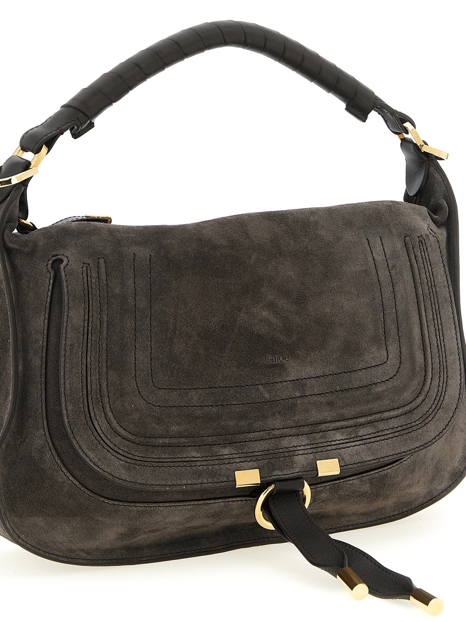 Chloé Marcie Small Shoulder Bag Brown