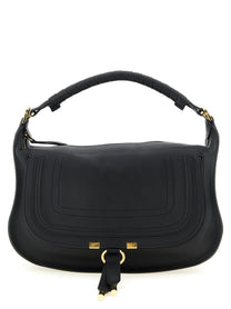 Chloé Women's Marcie Small Leather Shoulder Bag Black