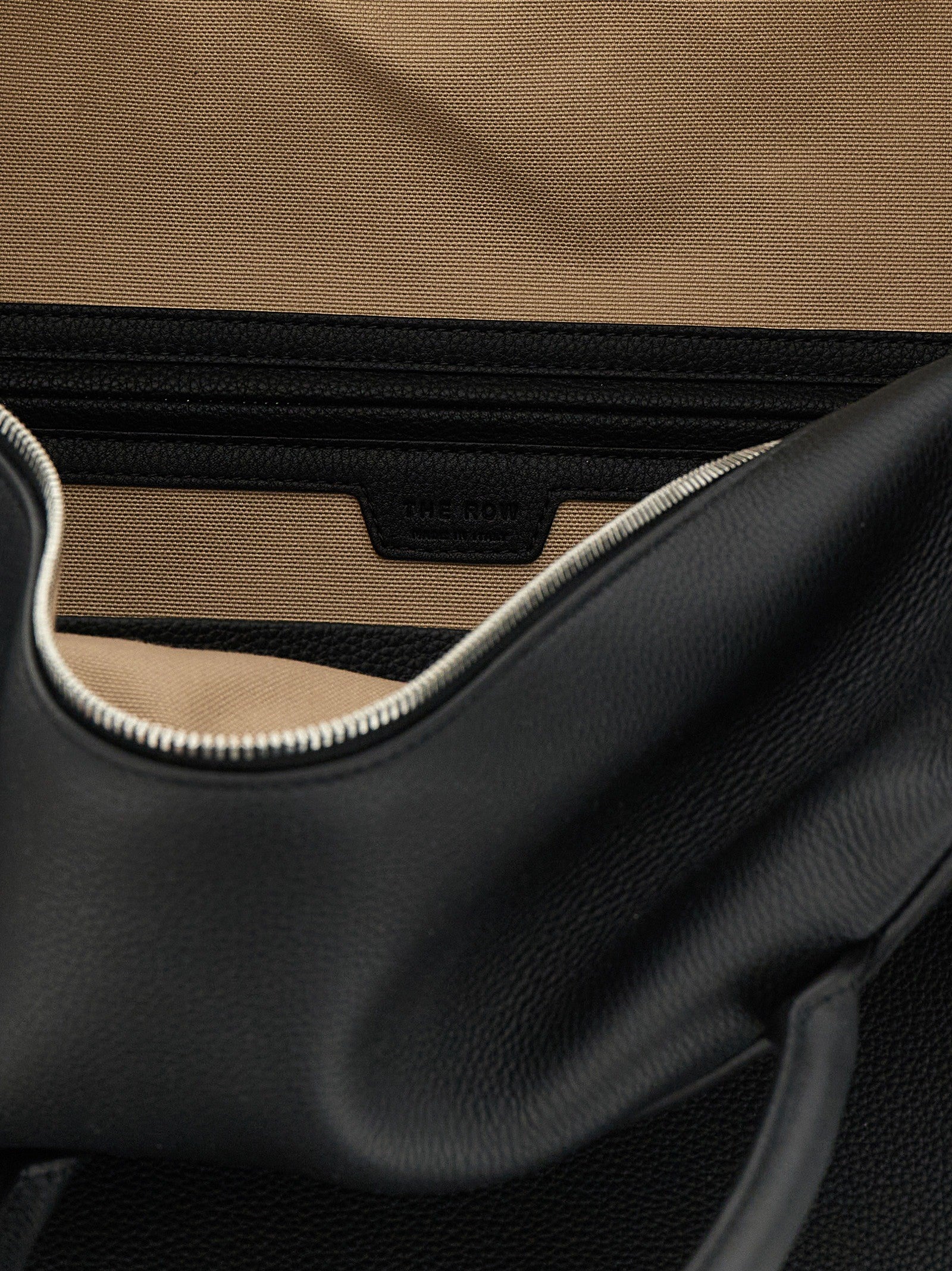 The Row Marco Duffel Bag Black