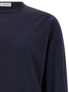 John Smedley Marcus Sweater Blue, view 3