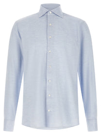 Borriello Marechiaro Collar Shirt Green