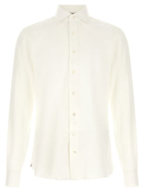 Borriello Marechiaro Collar Shirt Blue